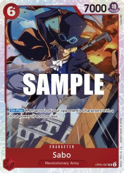 Sabo (OP05-007) (V.1)⁣ - Awakening of the New Era⁣ (Super Rare)⁣ [007]