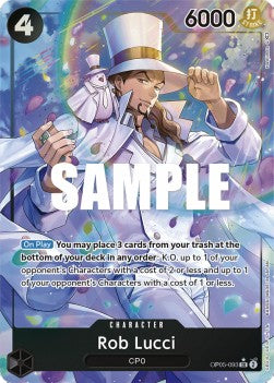 Rob Lucci (OP05-093) (V.2) - Awakening of the New Era (Alternate Art) [OP05-093]