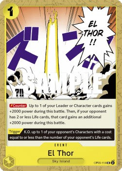 El Thor (OP05-114)⁣ - Awakening of the New Era⁣ (Uncommon)⁣ [114]