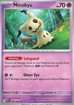 Mimikyu⁣ - Paldean Fates⁣ (Rare)⁣ [037]