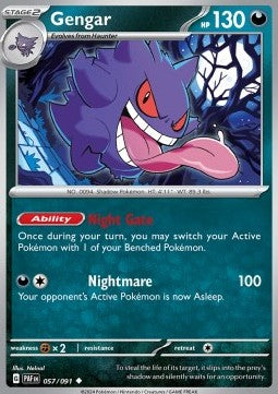 Gengar⁣ - Paldean Fates⁣ (Uncommon)⁣ [057]