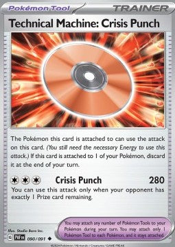 Technical Machine: Crisis Punch⁣ - Paldean Fates⁣ (Uncommon)⁣ [090]