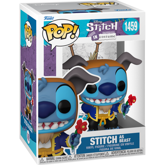 Funko POP! - Disney: Stitch in Costume - Stitch as Beast #1459