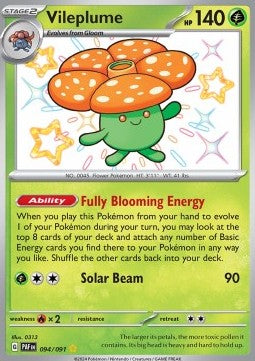 Vileplume⁣ - Paldean Fates⁣ (Shiny Rare)⁣ [094]