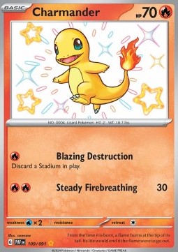 Charmander⁣ - Paldean Fates⁣ (Shiny Rare)⁣ [109]