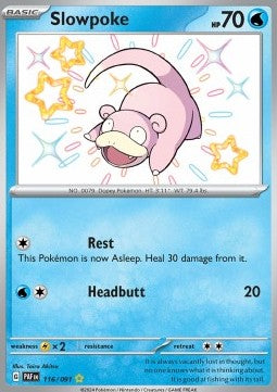 Slowpoke⁣ - Paldean Fates⁣ (Shiny Rare)⁣ [116]