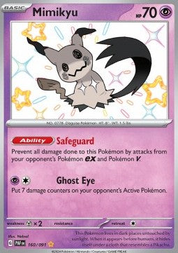 Mimikyu⁣ - Paldean Fates⁣ (Shiny Rare)⁣ [160]