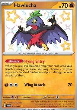 Hawlucha⁣ - Paldean Fates⁣ (Shiny Rare)⁣ [175]