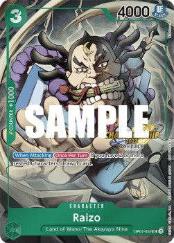 Raizo (OP01-052) - Special Tournament Promos (Uncommon) [STP-OP01-052]