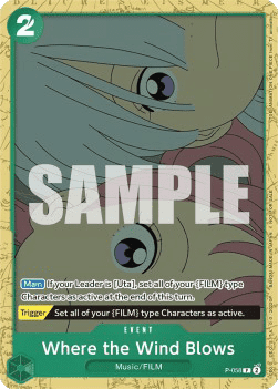 Where the Wind Blows (P-058) - Promos (Promo) [P-058]