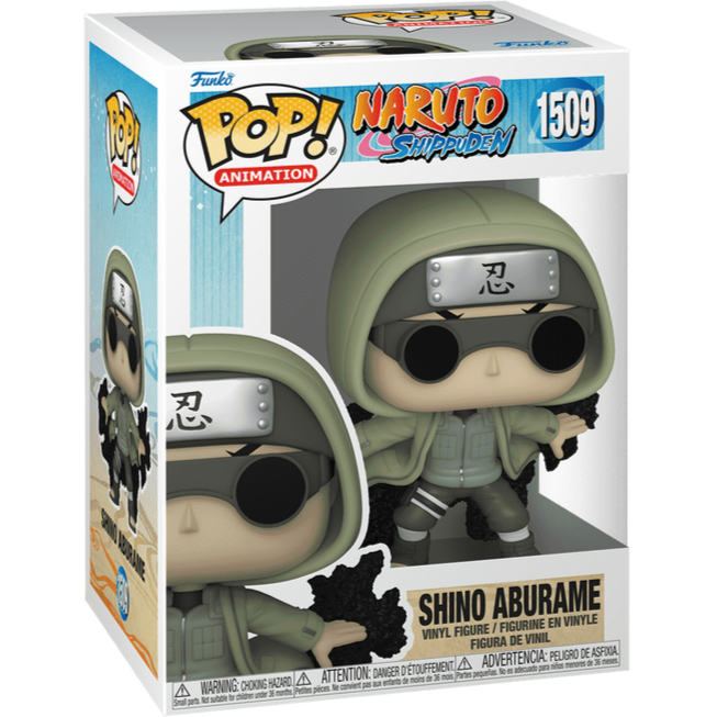 Funko POP! - Naruto Shippuden: Shino Aburame #1509 Figur