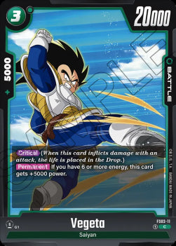 Vegeta (FS03-11) [Fusion World] (V.1 - Common)⁣ - Starter Deck: Broly [Fusion World]⁣ (Common)⁣ [11]