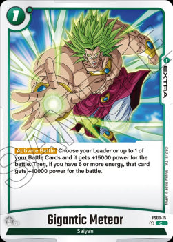 Gigantic Meteor (FS03-15) [Fusion World] (V.1 - Common)⁣ - Starter Deck: Broly [Fusion World]⁣ (Common)⁣ [15]