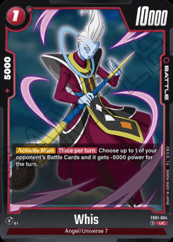 Whis (FB01-004) [Fusion World]⁣ - Awakened Pulse [Fusion World]⁣ (Common)⁣ [004]