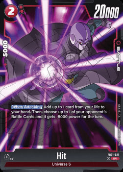 Hit (FB01-021) [Fusion World] (V.1 - Super Rare)⁣ - Awakened Pulse [Fusion World]⁣ (Super Rare)⁣ [021]