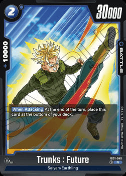 Trunks : Future (FB01-049) [Fusion World]⁣ - Awakened Pulse [Fusion World]⁣ (Rare)⁣ [049]