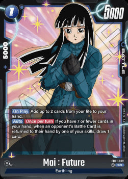 Mai : Future (FB01-062) [Fusion World] (V.1 - Super Rare)⁣ - Awakened Pulse [Fusion World]⁣ (Super Rare)⁣ [062]