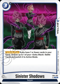 Sinister Shadows (FB01-069) [Fusion World]⁣ - Awakened Pulse [Fusion World]⁣ (Rare)⁣ [069]