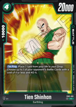 Tien Shinhan (FB01-091) [Fusion World]⁣ - Awakened Pulse [Fusion World]⁣ (Common)⁣ [091]