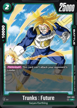 Trunks : Future (FB01-093) [Fusion World]⁣ - Awakened Pulse [Fusion World]⁣ (Uncommon)⁣ [093]