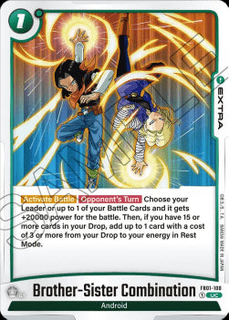 Brother-Sister Combination (FB01-100) [Fusion World]⁣ - Awakened Pulse [Fusion World]⁣ (Uncommon)⁣ [100]