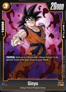 Ginyu (FB01-110) [Fusion World]⁣ - Awakened Pulse [Fusion World]⁣ (Common)⁣ [110]