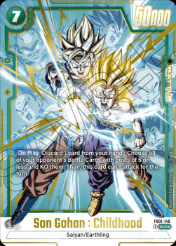 Son Gohan : Childhood (FB01-140) [Fusion World] (V.2 - Alternate Art)⁣ - Awakened Pulse [Fusion World]⁣ (Alternate Art)⁣ [140]