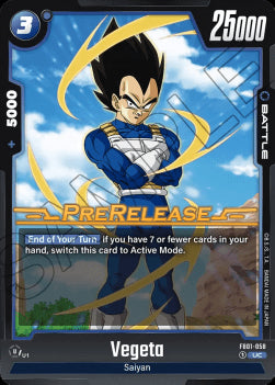 Vegeta (FB01-058) [Fusion World]⁣ - Promos: Awakened Pulse [Fusion World]⁣ (Uncommon)⁣ [058]