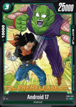 Android 17 (FB01-076) [Fusion World]⁣ - Promos: Awakened Pulse [Fusion World]⁣ (Common)⁣ [076]