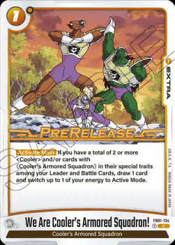 We Are Cooler´s Armored Squadron! (FB01-134) [Fusion World]⁣ - Promos: Awakened Pulse [Fusion World]⁣ (Common)⁣ [134]