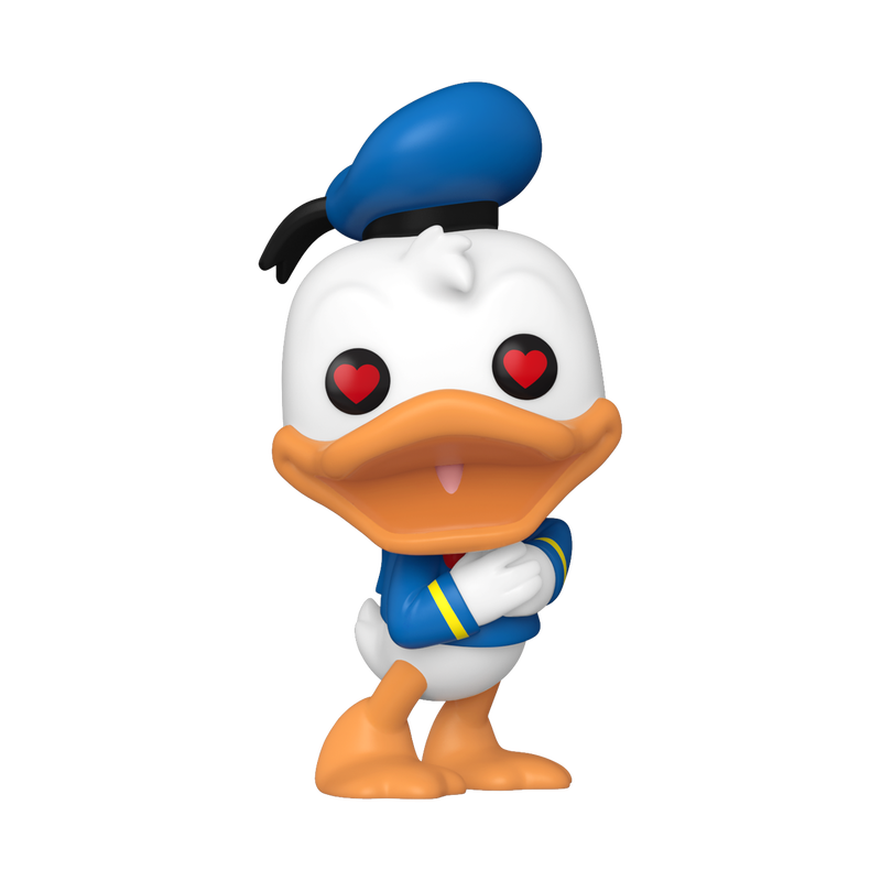 Funko POP! Disney Donald Duck with Heart Eyes Anders And #1445 Figur
