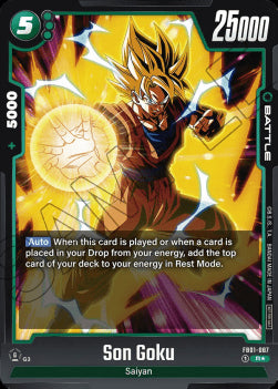 Son Goku (FB01-087) [Fusion World] (V.1 - Rare)⁣ - Unnumbered Promos [Fusion World]⁣ (Rare)⁣ [FB01-087]