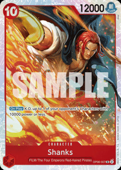 Shanks (OP06-007) (V.1)⁣ - Wings of the Captain⁣ (Super Rare)⁣ [007]