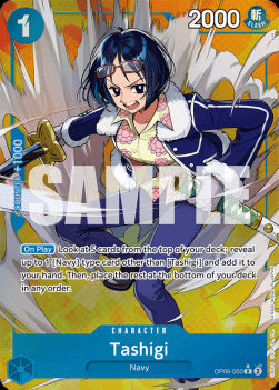 Tashigi (OP06-050) (V.2) - Wings of the Captain (Alternate Art) [OP06-050]