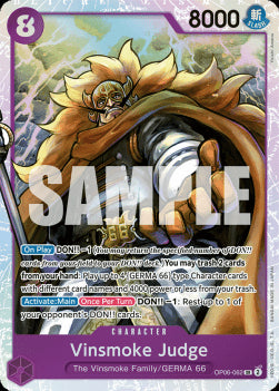 Vinsmoke Judge (OP06-062) (V.1)⁣ - Wings of the Captain⁣ (Super Rare)⁣ [062]