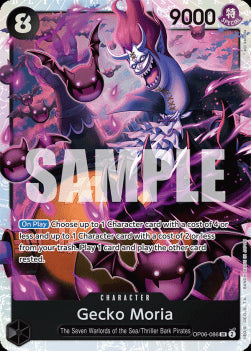 Gecko Moria (OP06-086) (V.1)⁣ - Wings of the Captain⁣ (Super Rare)⁣ [086]