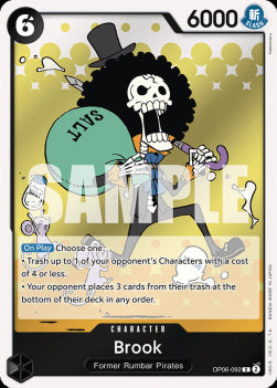 Brook (OP06-092)⁣ - Wings of the Captain⁣ (Rare)⁣ [092]