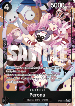 Perona (OP06-093) (V.2) - Wings of the Captain (Alternate Art) [OP06-093]