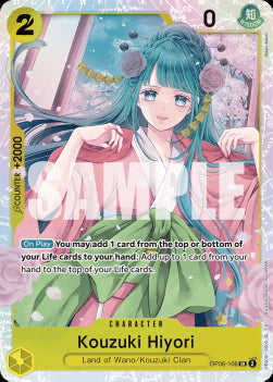 Kouzuki Hiyori (OP06-106) (V.1)⁣ - Wings of the Captain⁣ (Super Rare)⁣ [106]