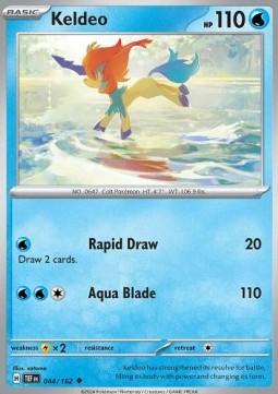 Keldeo⁣ - Temporal Forces⁣ (Uncommon)⁣ [044]