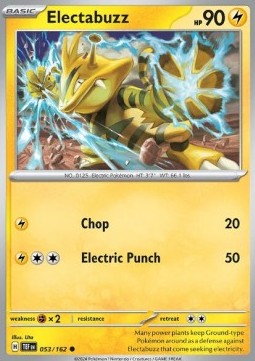 Electabuzz⁣ - Temporal Forces⁣ (Common)⁣ [053]