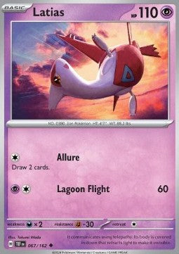 Latias⁣ - Temporal Forces⁣ (Uncommon)⁣ [067]