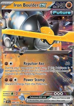 Iron Boulder ex⁣ - Temporal Forces⁣ (Double Rare)⁣ [099]