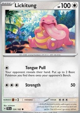 Lickitung⁣ - Temporal Forces⁣ (Common)⁣ [124]