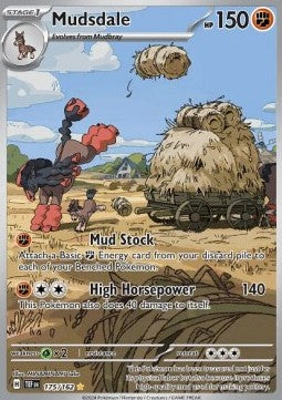 Mudsdale⁣ - Temporal Forces⁣ (Illustration Rare)⁣ [175]