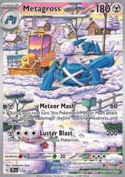 Metagross⁣ - Temporal Forces⁣ (Illustration Rare)⁣ [178]