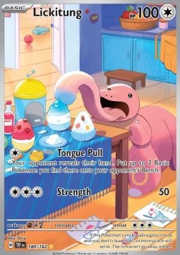 Lickitung⁣ - Temporal Forces⁣ (Illustration Rare)⁣ [180]