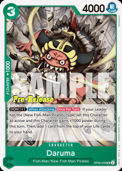 Daruma (OP06-029)⁣ - Promos: Wings of the Captain⁣ (Uncommon)⁣ [029]