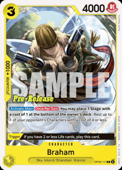 Braham (OP06-111)⁣ - Promos: Wings of the Captain⁣ (Common)⁣ [111]