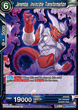 Janemba, Invincible Transformation⁣ - Beyond Generations⁣ (Rare)⁣ [032]